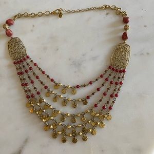 Beautiful gold layered necklace